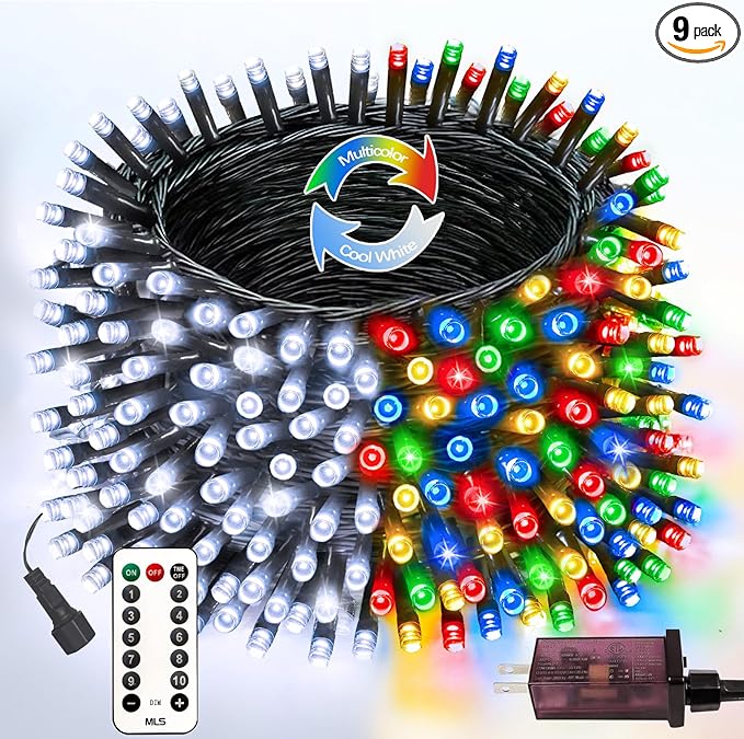 75.8 FT 200 LED Color Changing Christmas String Lights by PRODUCTS