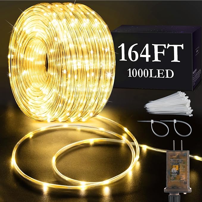 KNONEW 164FT 1000LED Rope Lights by KNONEW