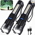 Rechargeable Flashlights High Lumens, 7Mode LED Flashlight Rechargeable by ShineRover
