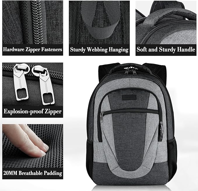 BIKROD Travel Laptop Backpack Men, School Backpacks - Image 3
