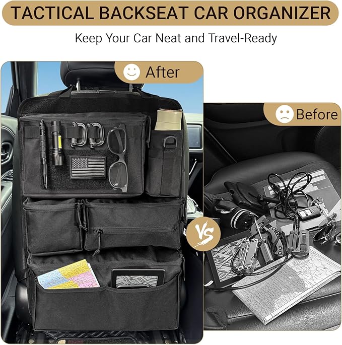 Tactical Seat Back Organizer - Image 6