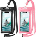 CACOE Floating Universal Waterproof Phone case 2 Pack-Up to 7.0", Phone Pouch by CACOE