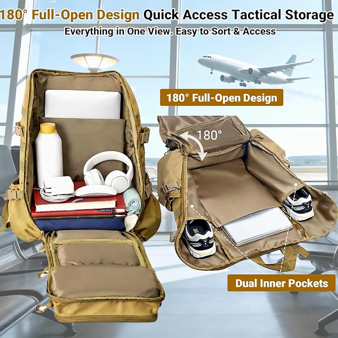 kokkoya Lightweight Tactical Backpacks - Image 4