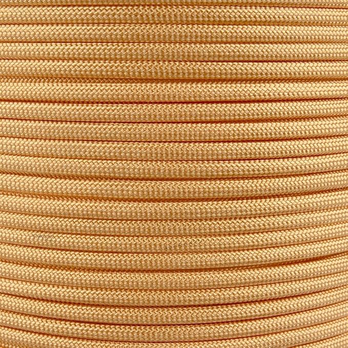 Paracord Planet Solid Color 550lb Paracord – 7 Strand Type III Nylon Cord by ParacordPlanet