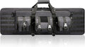 DULCE DOM 36 42 48 Inch Double Rifle Case, Tactical Soft Padded Backpack by DULCEDOM