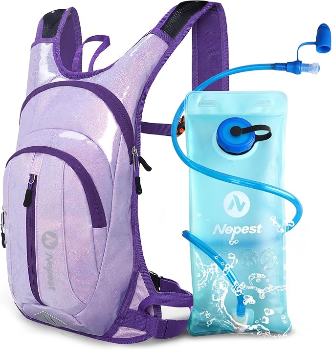 Nepest Hydration Pack Backpack for Women & Men, Lightweight Water Backpack by NepestSports
