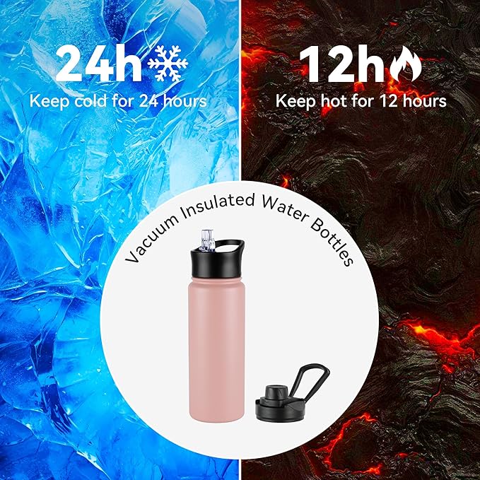 24oz Insulated Water Bottle - Image 4