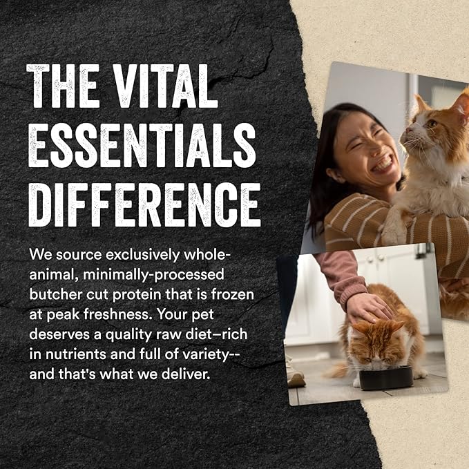 Vital Essentials Freeze Dried Raw Cat Treats, Rabbit | Bites | 0.9 oz | Pack of - Image 6