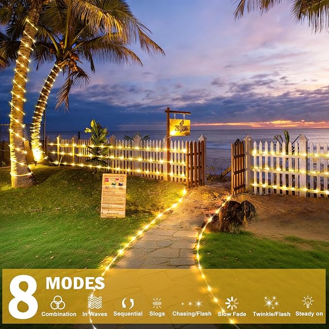 KNONEW 164FT 1000LED Rope Lights - Image 2