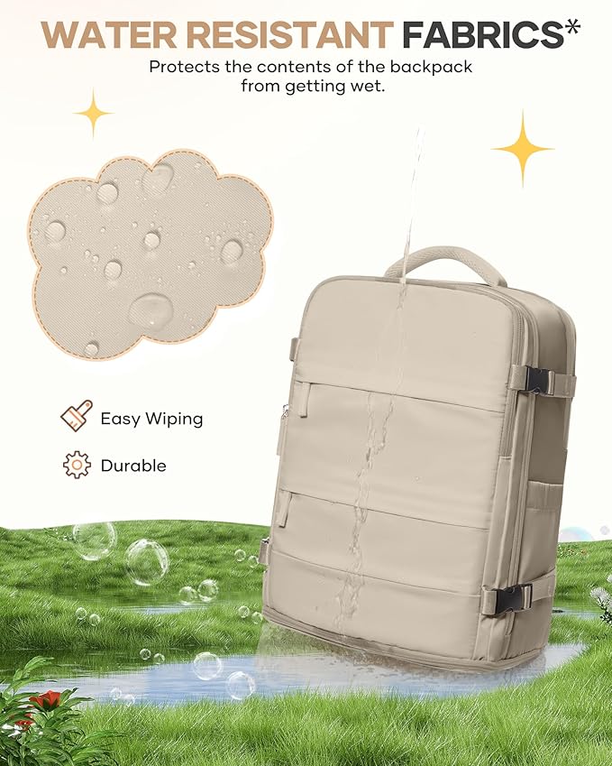 coofay Travel Backpack For Women Men Airline Approved Carry On Backpack Flight - Image 8