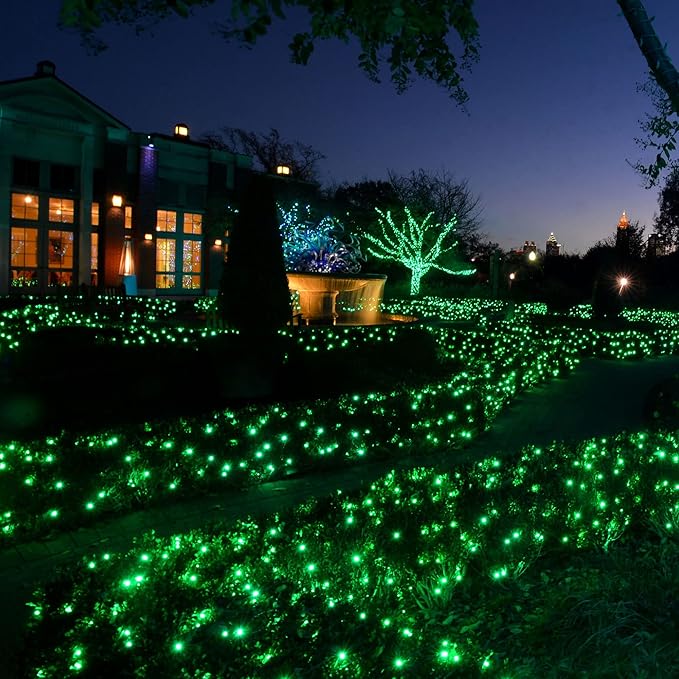 TW SHINE Green Christmas Lights, 18.5FT 100 Count Incandescent Halloween Lights - Image 6