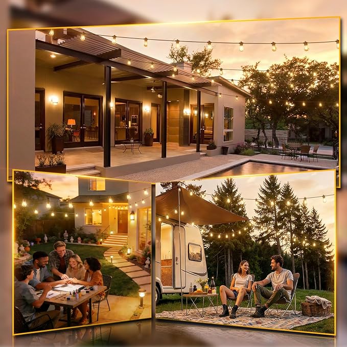 addlon 48FT LED Outdoor String Lights - Image 7