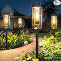 KOOPER Taller Solar Pathway Lights Outdoor, 12 Pack Upgraded Brighter Solar by KOOPER