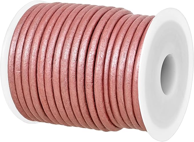 GENIQUE Real/Genuine Round Leather String Cord by GENIQUE