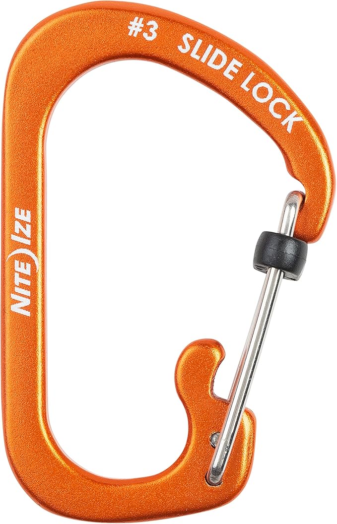 Nite Ize SlideLock Carabiner Aluminum, Size #3 - Image 2