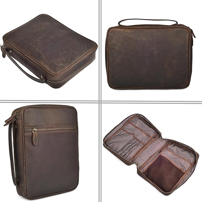 LEATHER VILLAGE Genuine Leather Bible Cover - Image 7
