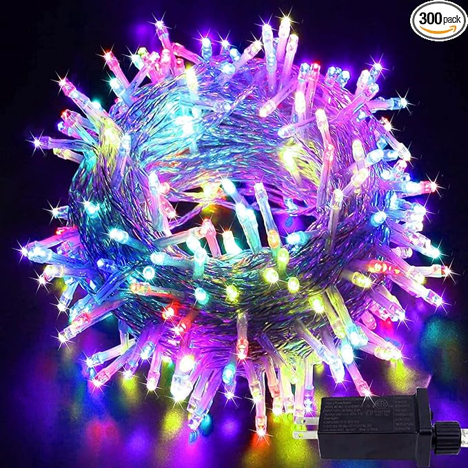 KAQ 115FT 300LED Multi-Colored String Lights Indoor/Outdoor Waterproof by KAQ