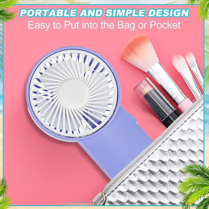 Sumind 20 Pcs Small Personal Portable Fan Mini Handheld Bulk 1 Speed Electric - Image 5