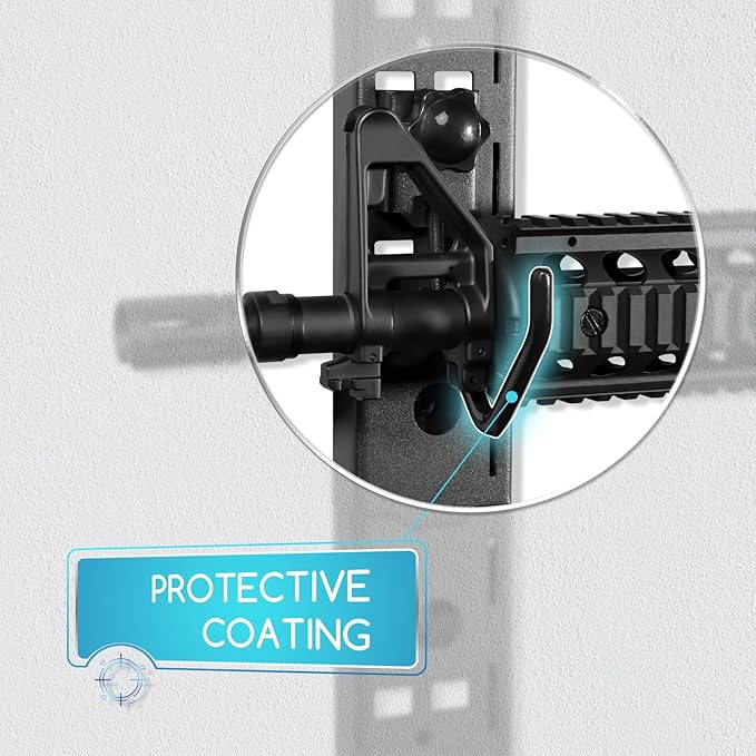 Adoreal Modularity Gun Wall Mount, Hold Up 120LBS Gun Rack - Image 4