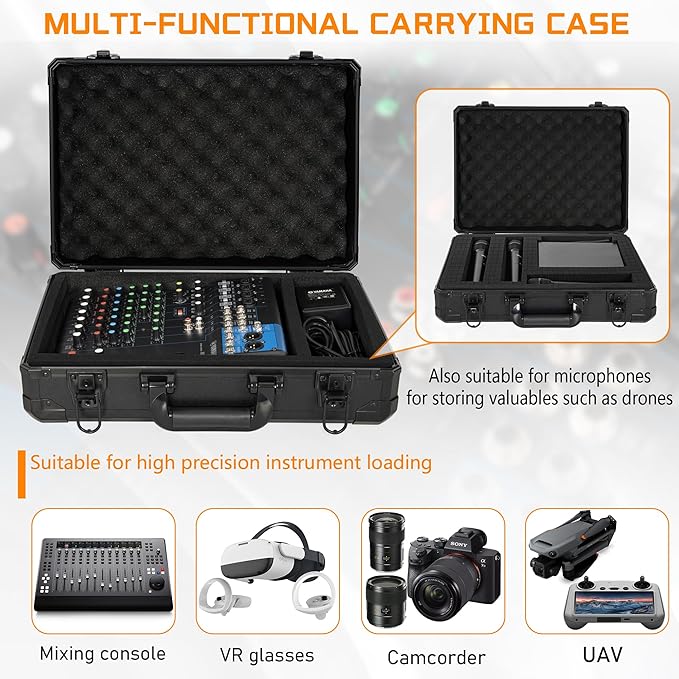 15 Inch Aluminum Carrying Case 15 X 11 X 4.3 Inch Ideal - Image 3