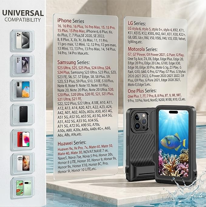 Diving Phone Case for iPhone 17 16 15 14 13 Pro Max Galaxy S25 S24 S23 Ultra - Image 7
