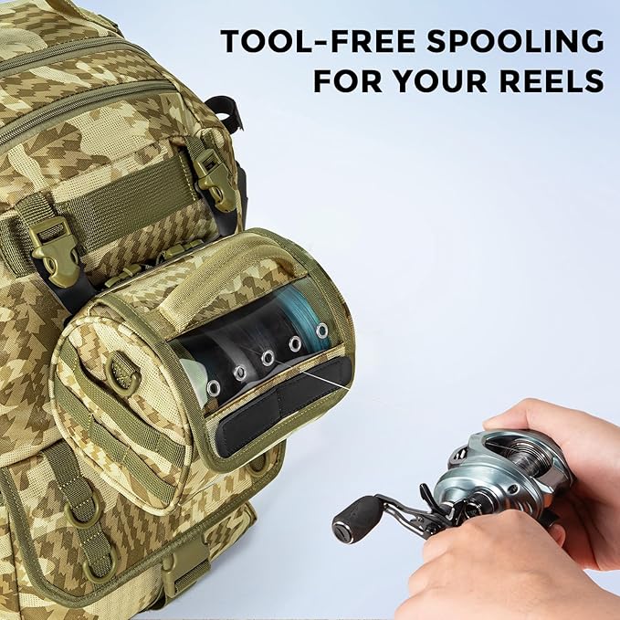 KastKing BaitSpace Line Management Bag, Fishing Line Storage Bag - Image 6