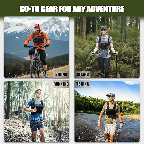 2-in-1 Hydration Backpack & Tactical Chest Pack - Image 2