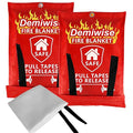 2-Pack Fire Blanket by Demiwise