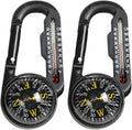Trekker's Compass Crew Carabiner Compass by Unknown