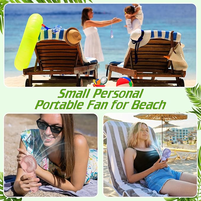 Sumind 20 Pcs Small Personal Portable Fan Mini Handheld Bulk 1 Speed Electric - Image 4