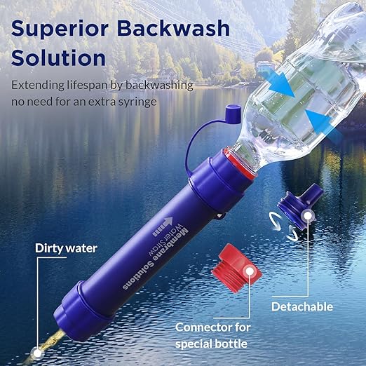 Membrane Solutions Gravity Water Filter 1 Gallon, NSF/ANSI 42&372&401 Certified - Image 5