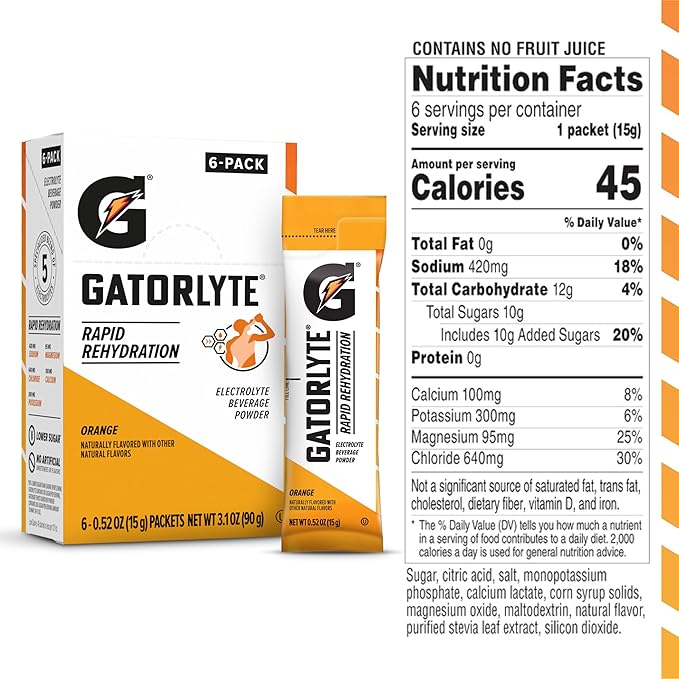 Gatorlyte Powder Orange - Image 2