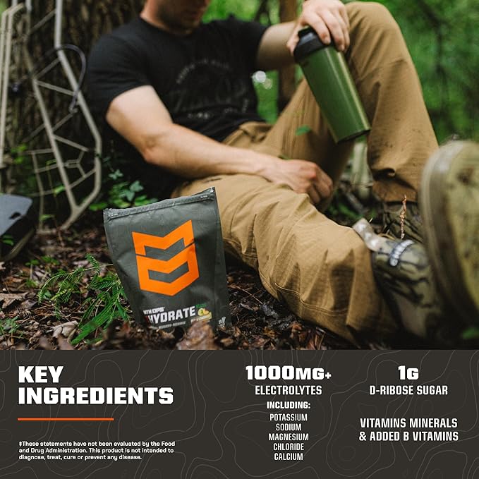 MTN OPS Hydrate Low Sugar Electrolyte Powder Drink Mix - Image 5