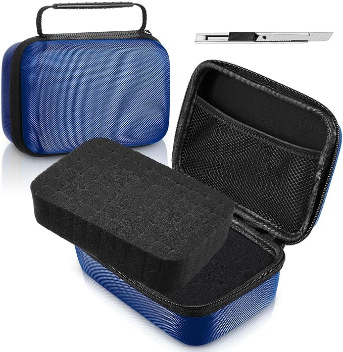 Relaxweex EVA Hard Case with Customizable Foam 7.8 x 6.3 x 3.5 Inch Protective by Relaxweex