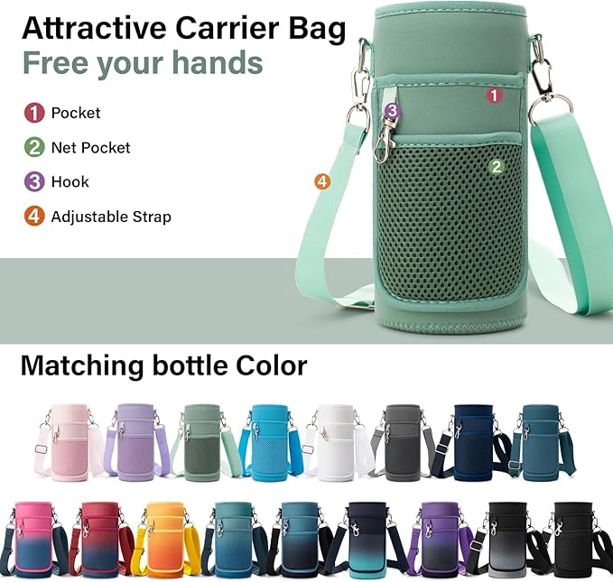 DYSANKY Insulated Water Bottle | Thickened Stainless Steel Vacuum Metal | - Image 6