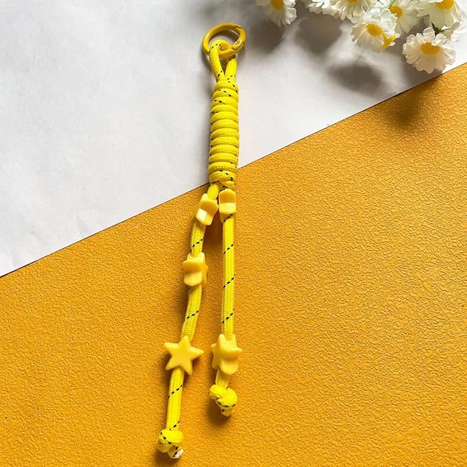Paracord Rope, Reflective III Parachute Cord 7 Strand Core 550lb, 50ft Yelow - Image 6
