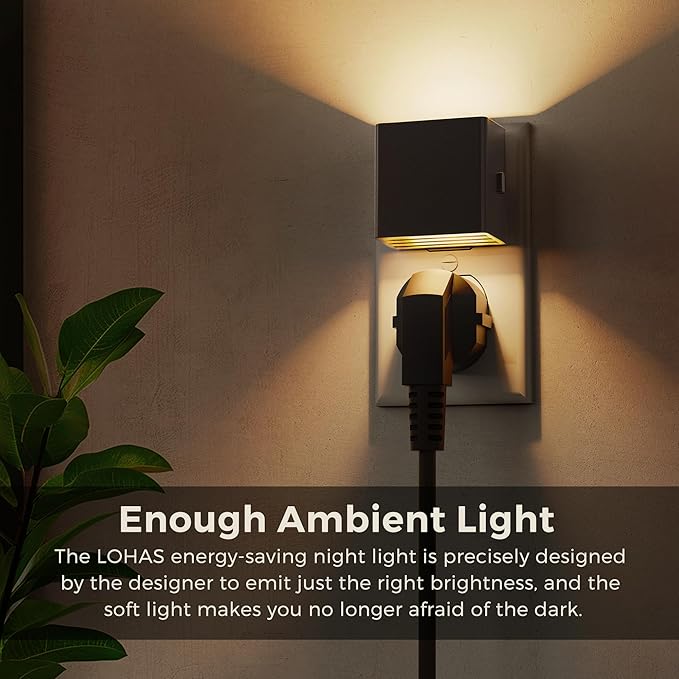 L LOHAS LED Night Lights Plug into Wall, Plug in Night Light - Image 5
