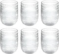 Beaded 15 oz Durable Acrylic Stemless Wine Glasses, Shatter-Resistant and by AbodeHomewares-TheDesignDestinationforTabletopDrinkwareKitchenandPet