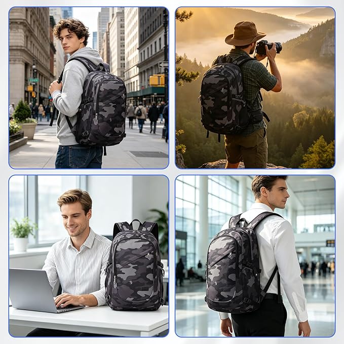 Kono Travel Laptop Backpack - Image 6