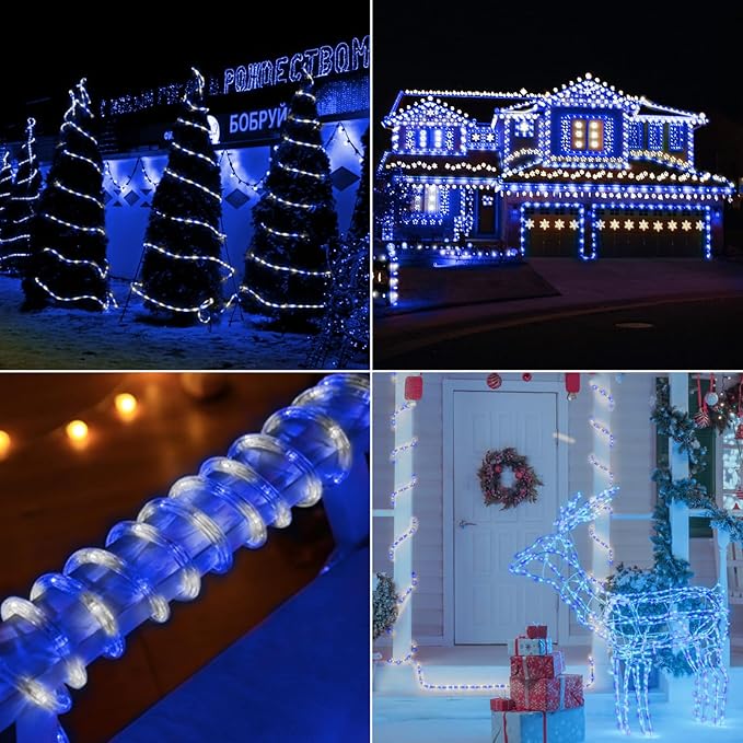 200ft LED Rope Lights Outdoor, 1440 LED Flexible Tube Lights - Image 7