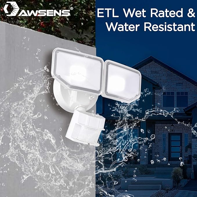40W LED Security Lights Motion Sensor Light Outdoor, 180 Degree, 5000 K - Image 2