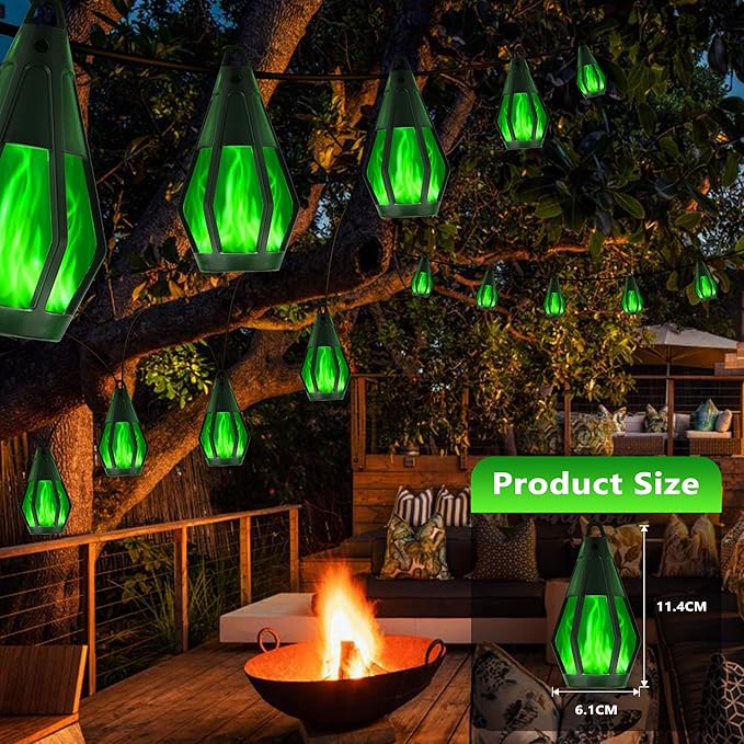 Solar String Lights for Outside, 33Ft Solar Patio Lights - Image 2