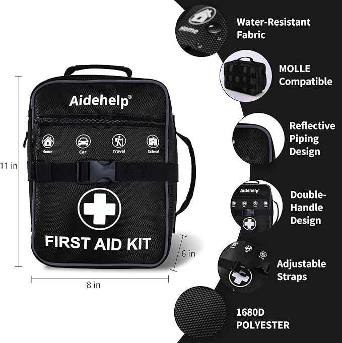 520 Pieces Premium First Aid Kit - Image 4