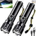 AKNEAR Rechargeable LED Flashlight 99000 High Lumens, Super Bright Flashlights by AKNEARHeadlampRechargeable