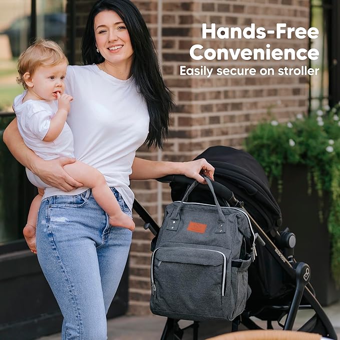 KeaBabies Baby Diaper Bag Backpack - Image 6
