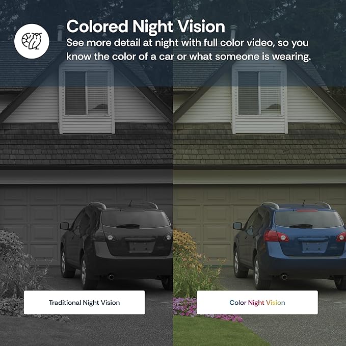 Luna Light Bulb Security Cameras Wireless Outdoor Indoor, 360° Pan Tilt - Image 5