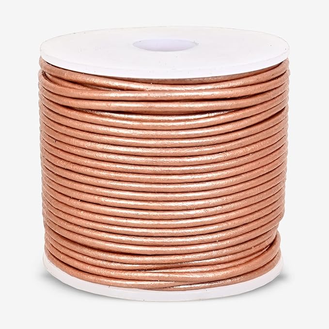 GENIQUE Real/Genuine Round Leather String Cord - Image 2