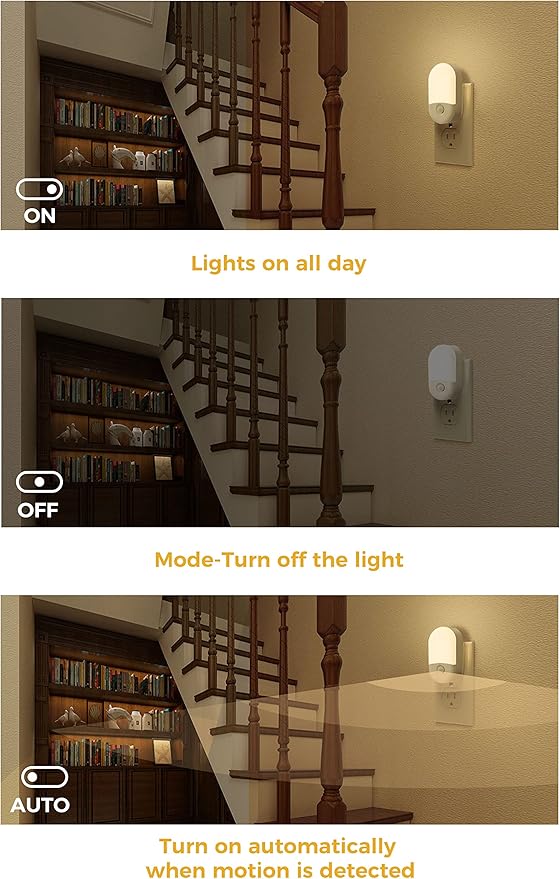 L LOHAS LED Motion Sensor Night Light, Motion Activated Night Light, Night - Image 4