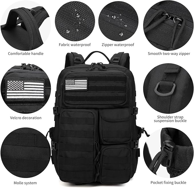 Wotony Tactical Backpack - Image 8