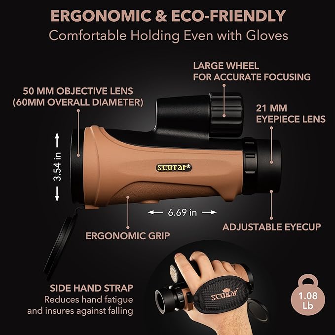 12x50 Monocular Telescope - Image 4